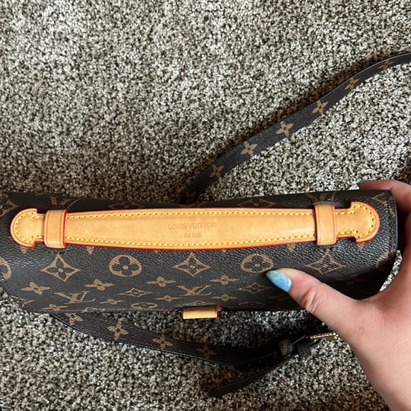 Monogram Brown Crossbody Bag - Picture 5 of 11